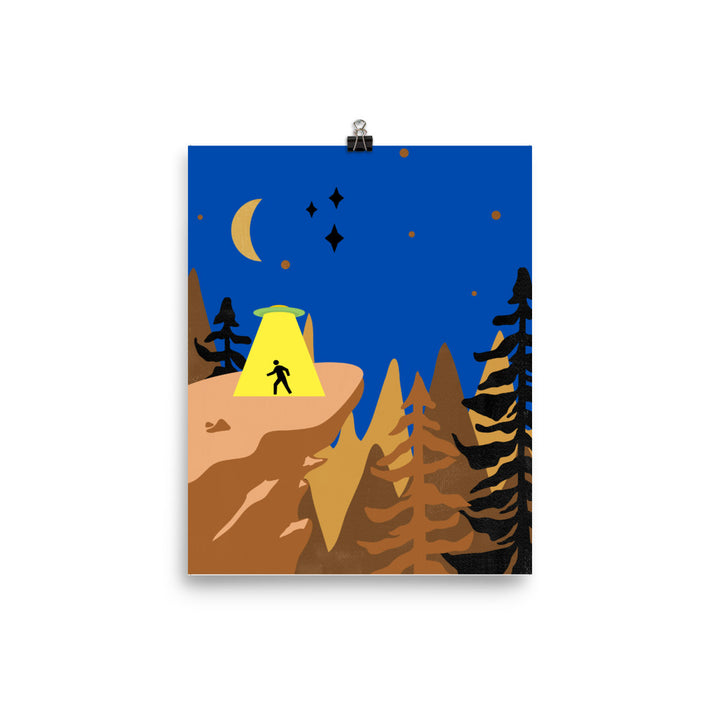 Hiking Trail Poster
