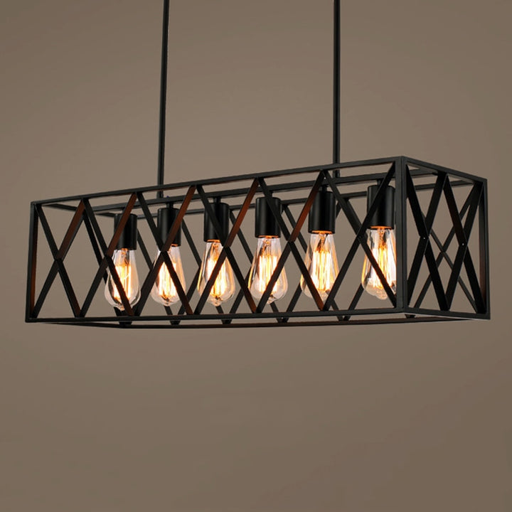 Industrial lightning set for home professional stand loft style