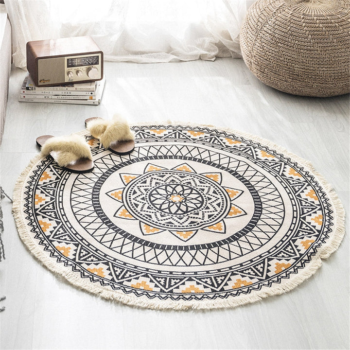 Tassel rug