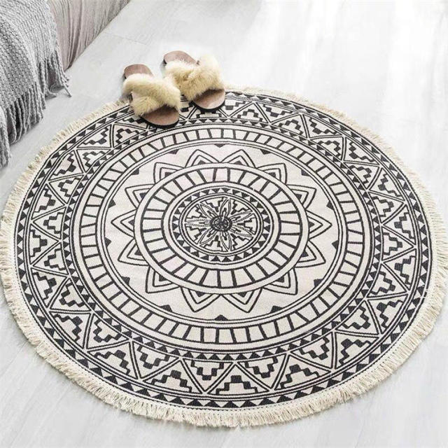 Tassel rug