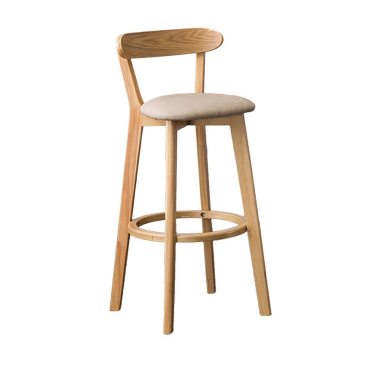 Solid Wood Bar Chair