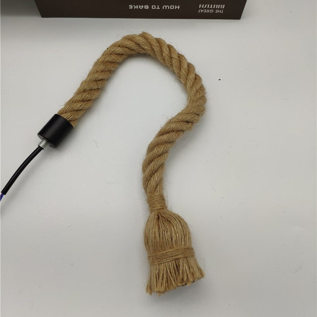 Hemp Rope Pendant