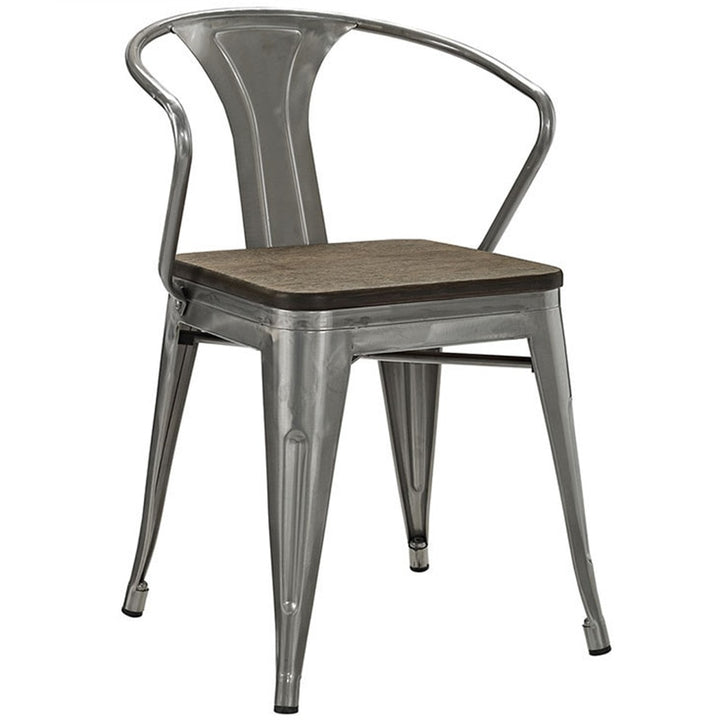 Industrial dining chair