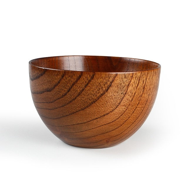 Wooden ramen bowl