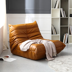Togo sofa brown leather