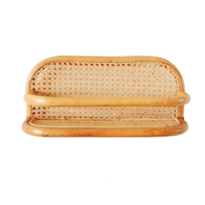 Rattan wall storage