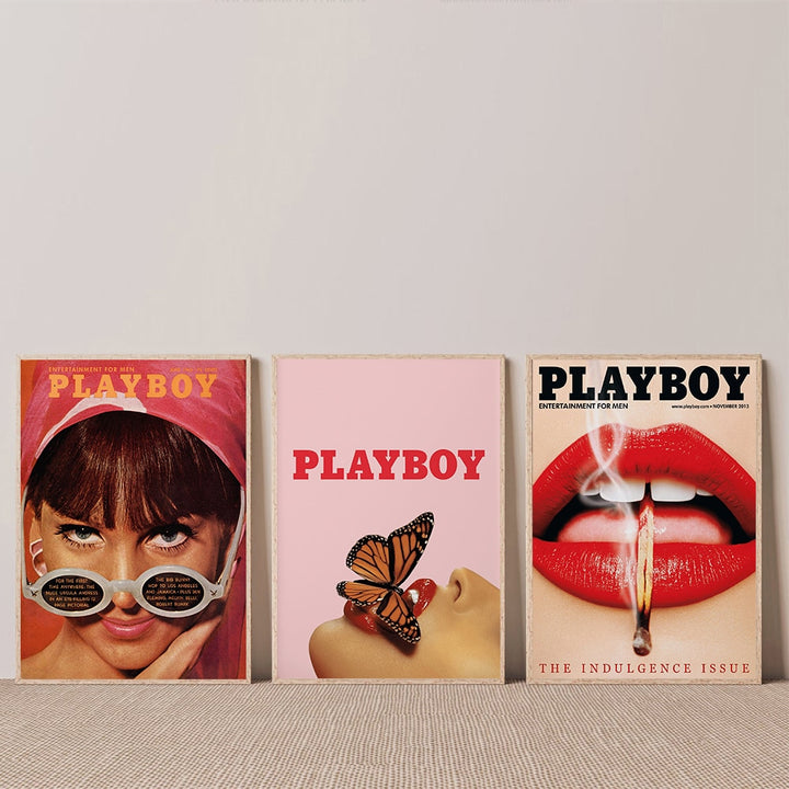Vintage Playboy prints
