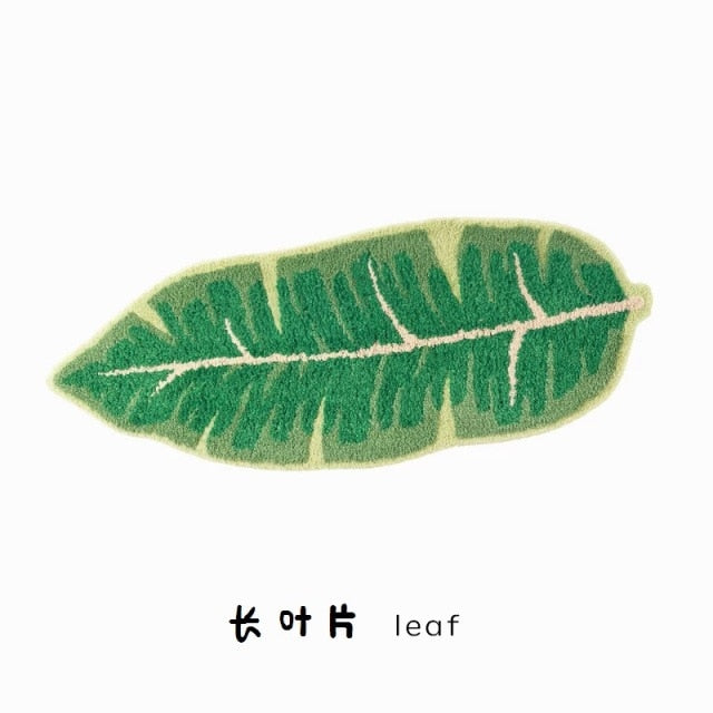 Leaf rug