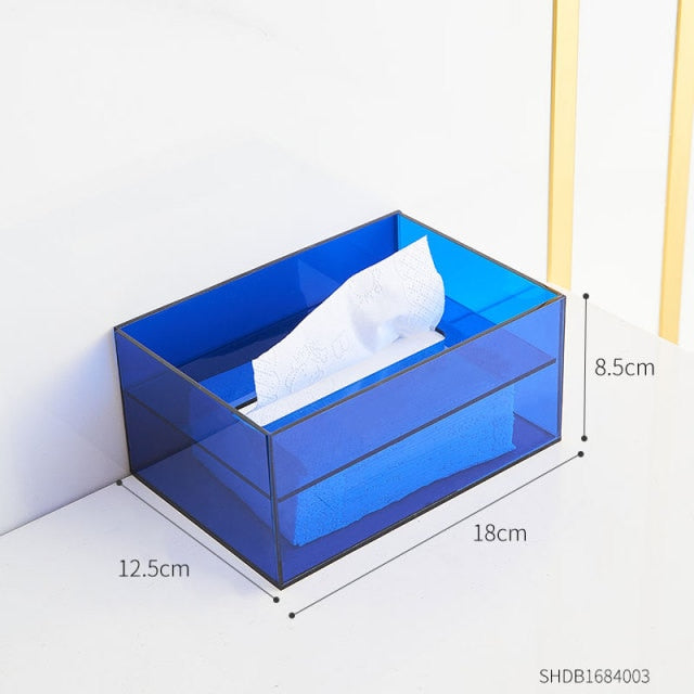 Kesä acrylic tissue box