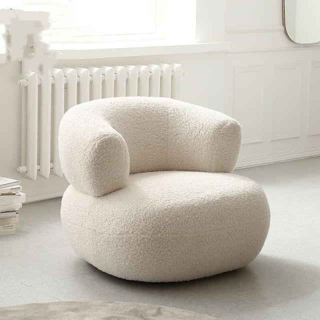 FinnishDesignShop white sofa chair.