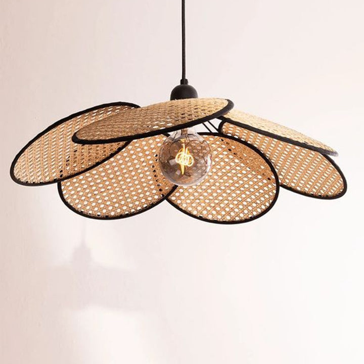 Rattan pedant lights 60cm