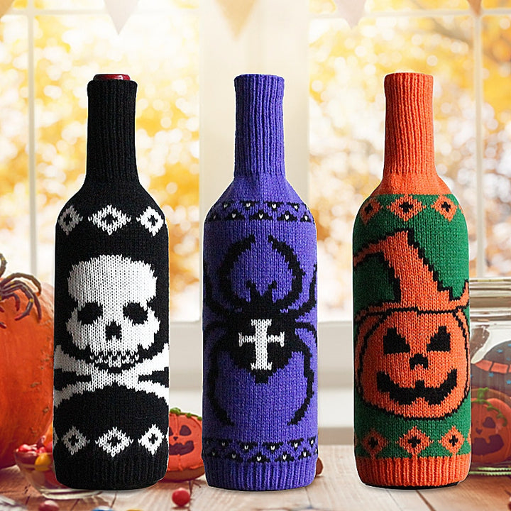 Spooky Wine bottle cover