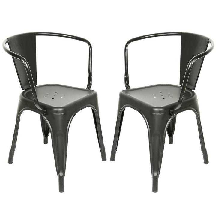 Wrought iron loft chairs