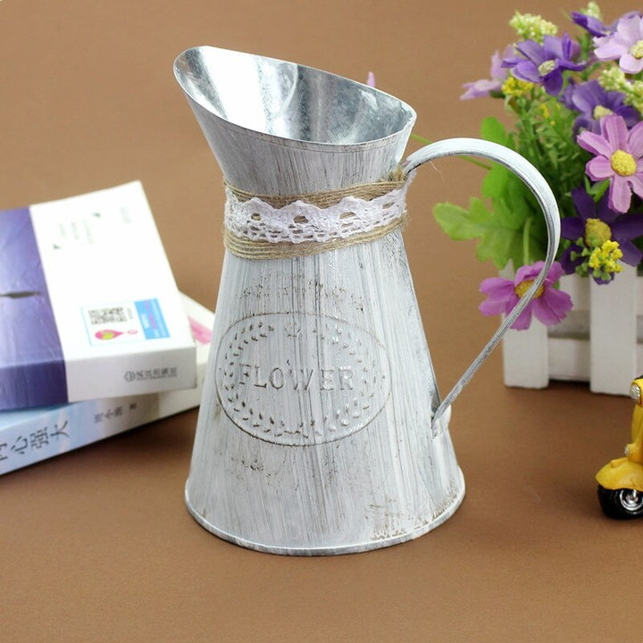 Rustic flower vase