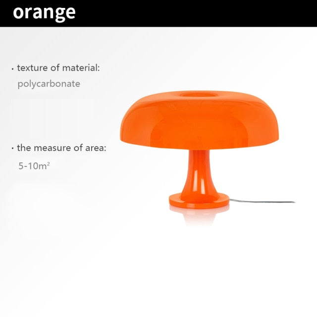 Italian mushroom lamp