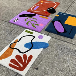 Irregular Tufted Rug
