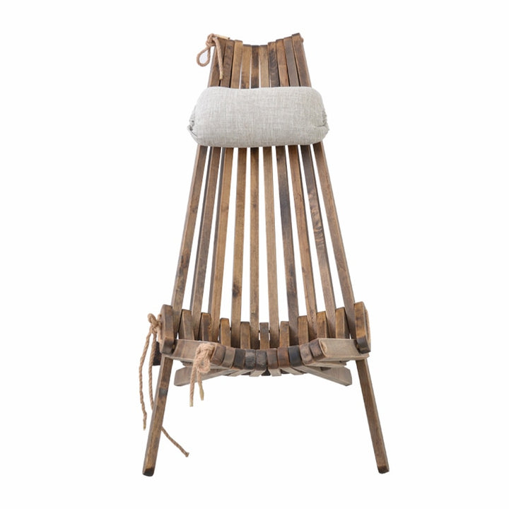 Kalle wooden beach chair
