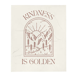 Kindness is golden Blanket