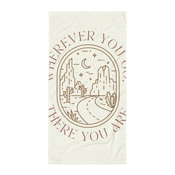 "Wherever You Go" Towel - SkandiShop